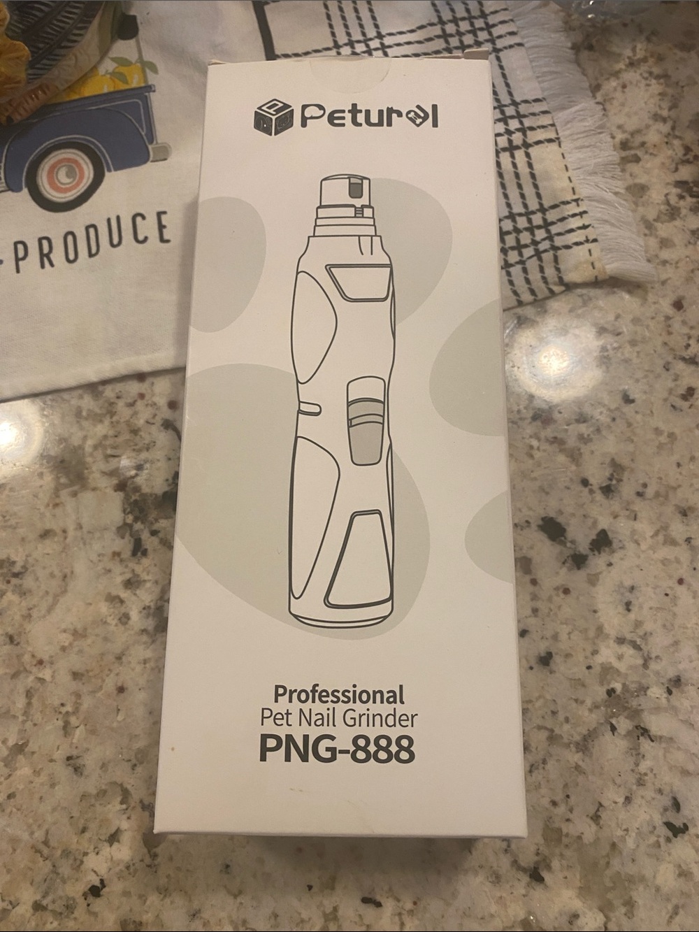 PeturoI Professional Pet Nail Grinder PNG-888 - White
